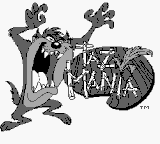 Taz-Mania (Europe) Title Screen